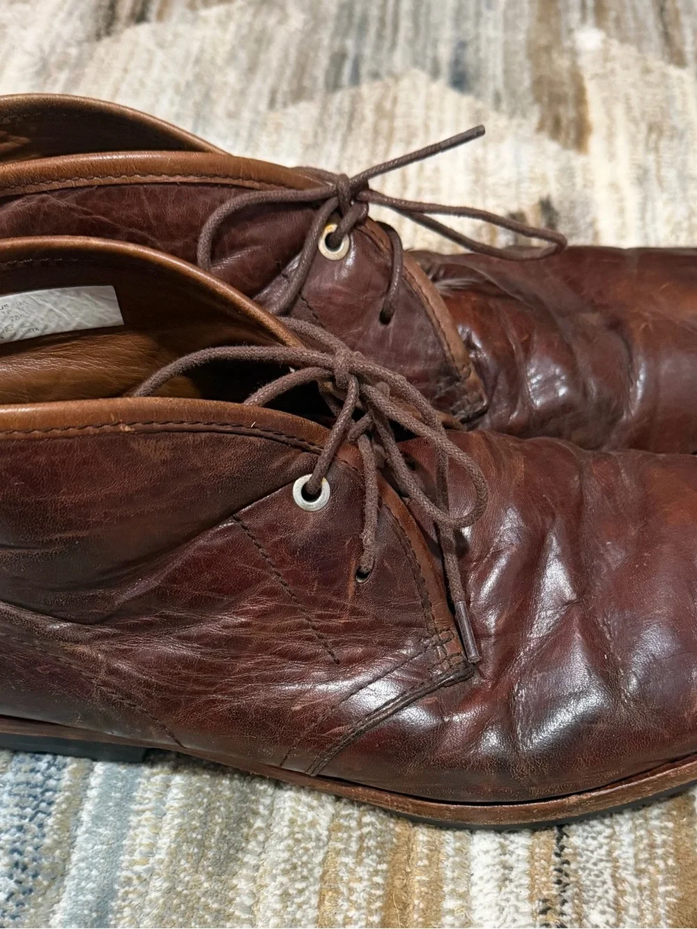 Timberland Men's Brown Leather Chukka Boots